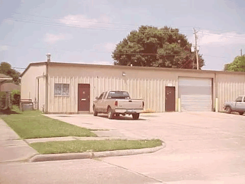 Historic Haygor industrial building on Nunn Street in Houston, Texas