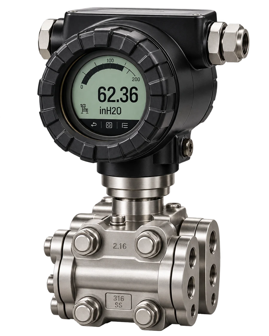 Differential pressure transmitter used in filled system repair applications