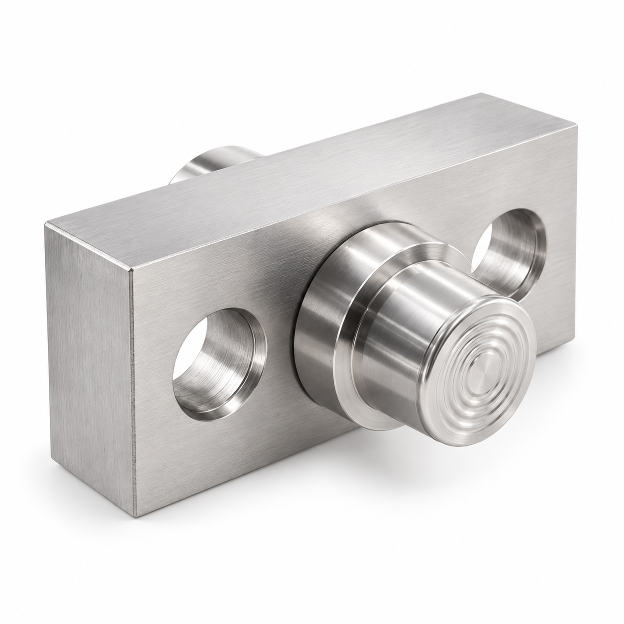 Representative Haygor HBT Button Diaphragm Seal with a compact four-bolt flange and corrugated metal diaphragm