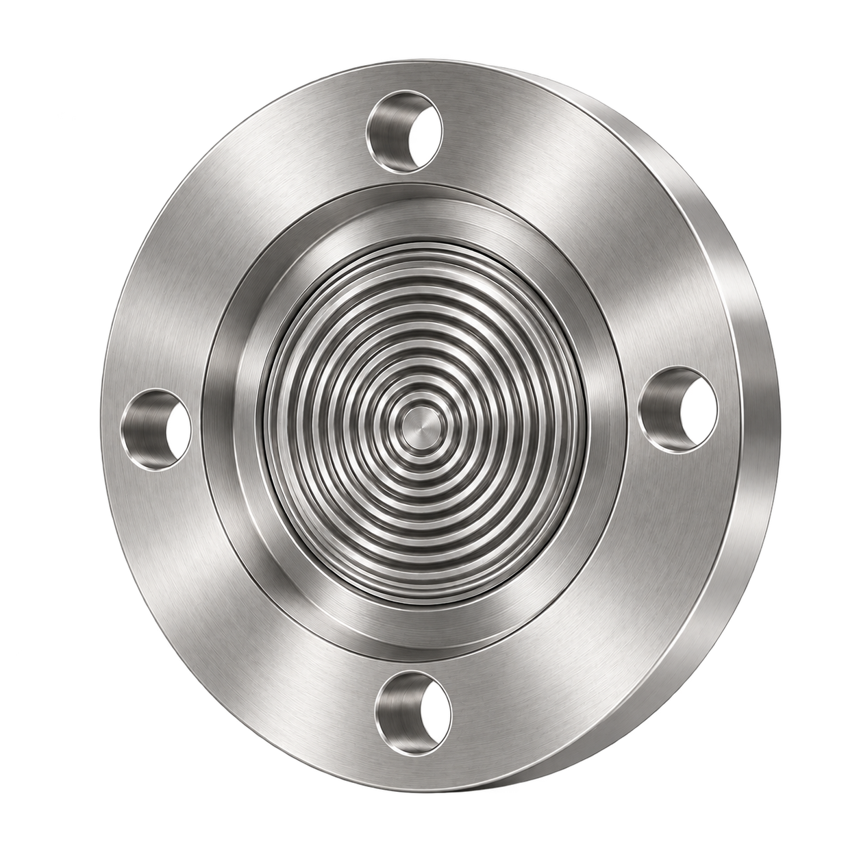 Industrial diaphragm seals for pressure gauges and process instrumentation
